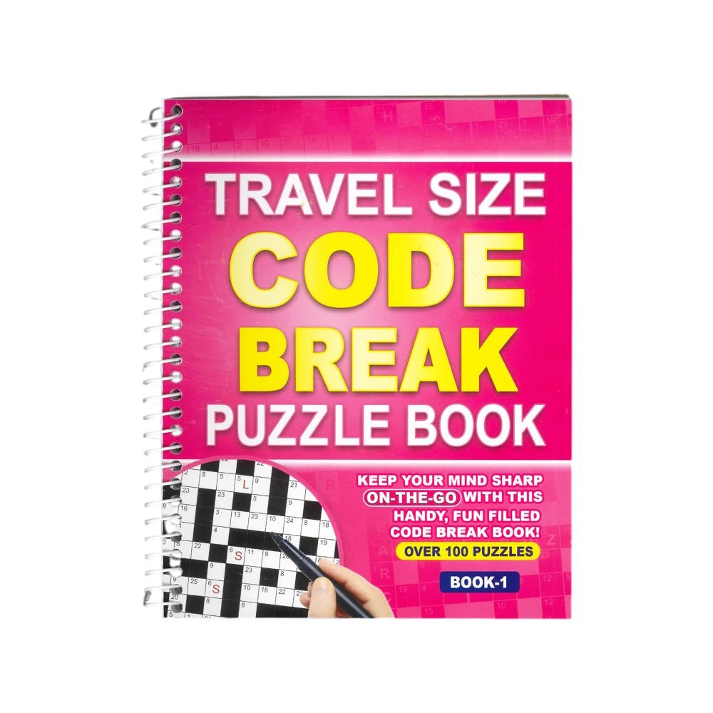 Travel Size Puzzle Book - Code Break