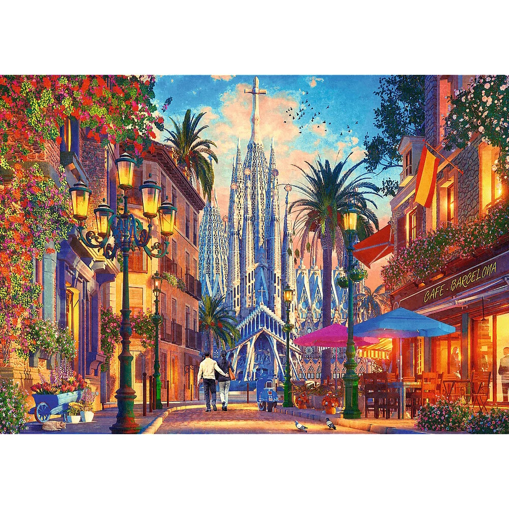 Trefl 1000 Piece Puzzle - Barcelona, Spain