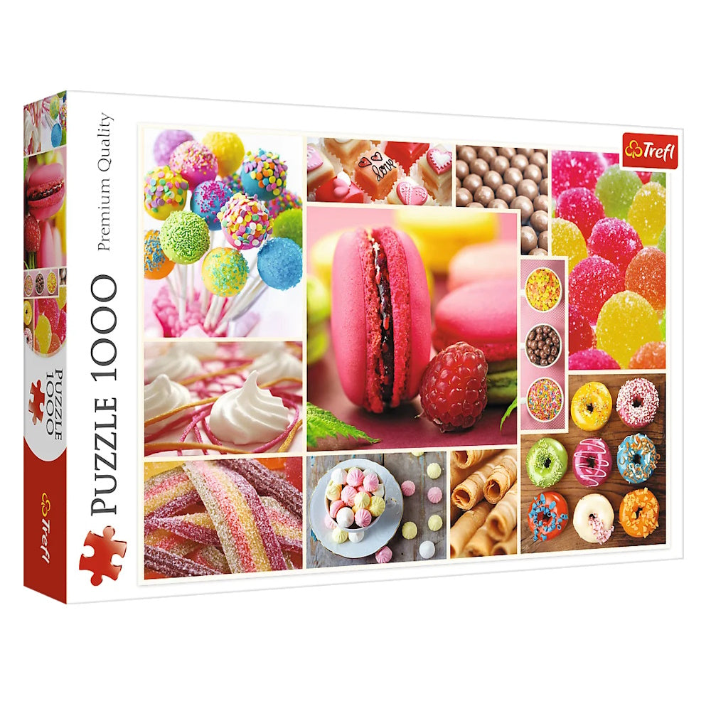 Trefl 1000 Piece Puzzle - Candy Collage