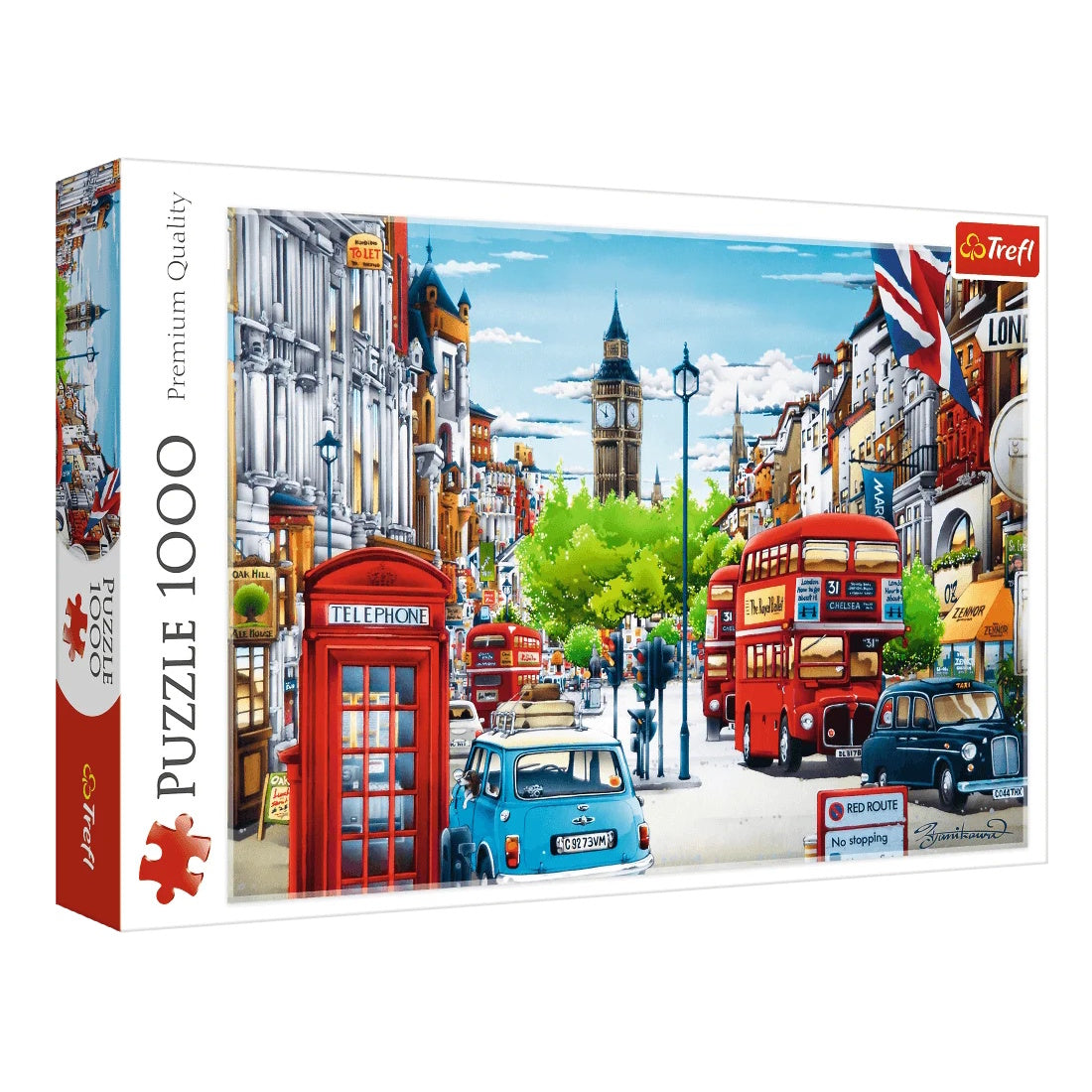 Trefl 1000 Piece Puzzle - London Street