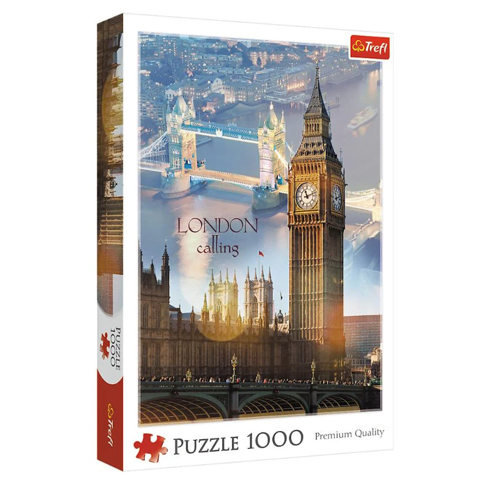 Trefl 1000 Piece Puzzle - London at Dawn