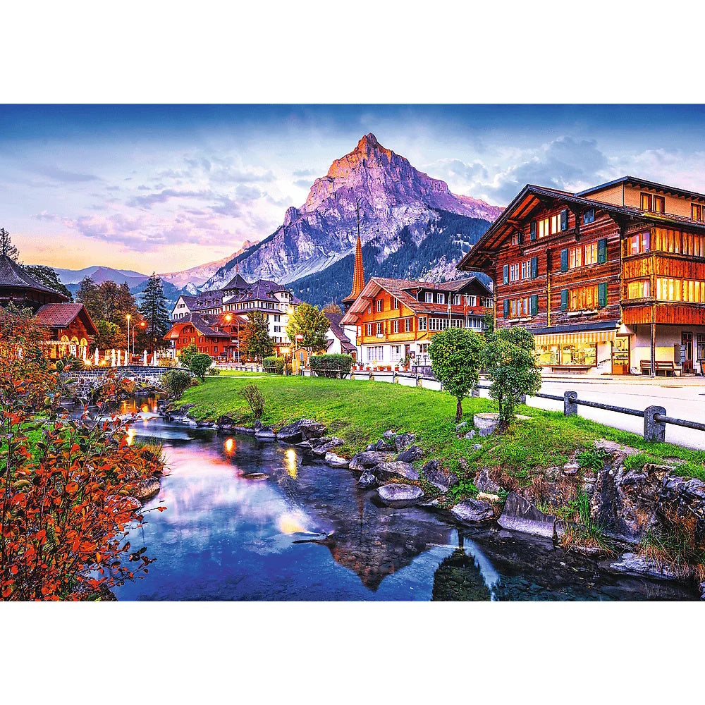 Trefl 1000 Piece Puzzle - Photo Odyssey: Alpine Village, Switzerland