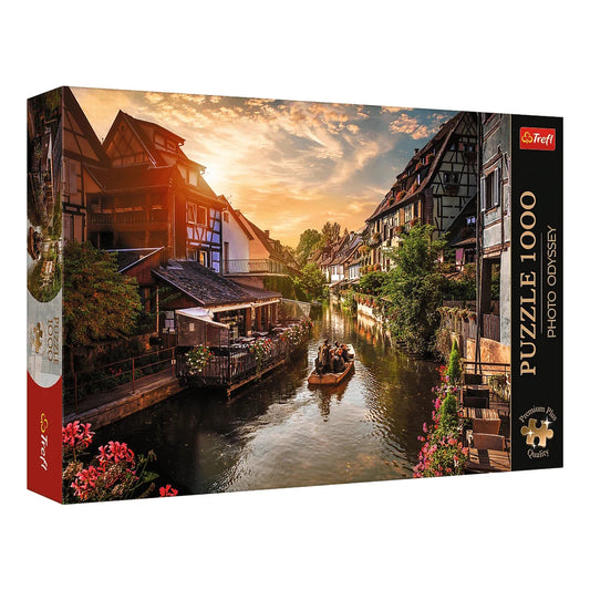 Trefl 1000 Piece Puzzle - Photo Odyssey: Little Venice in Colmar, France