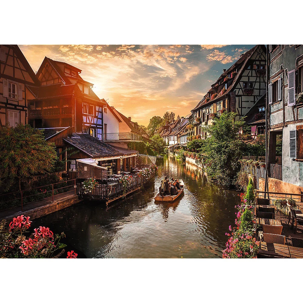 Trefl 1000 Piece Puzzle - Photo Odyssey: Little Venice in Colmar, France