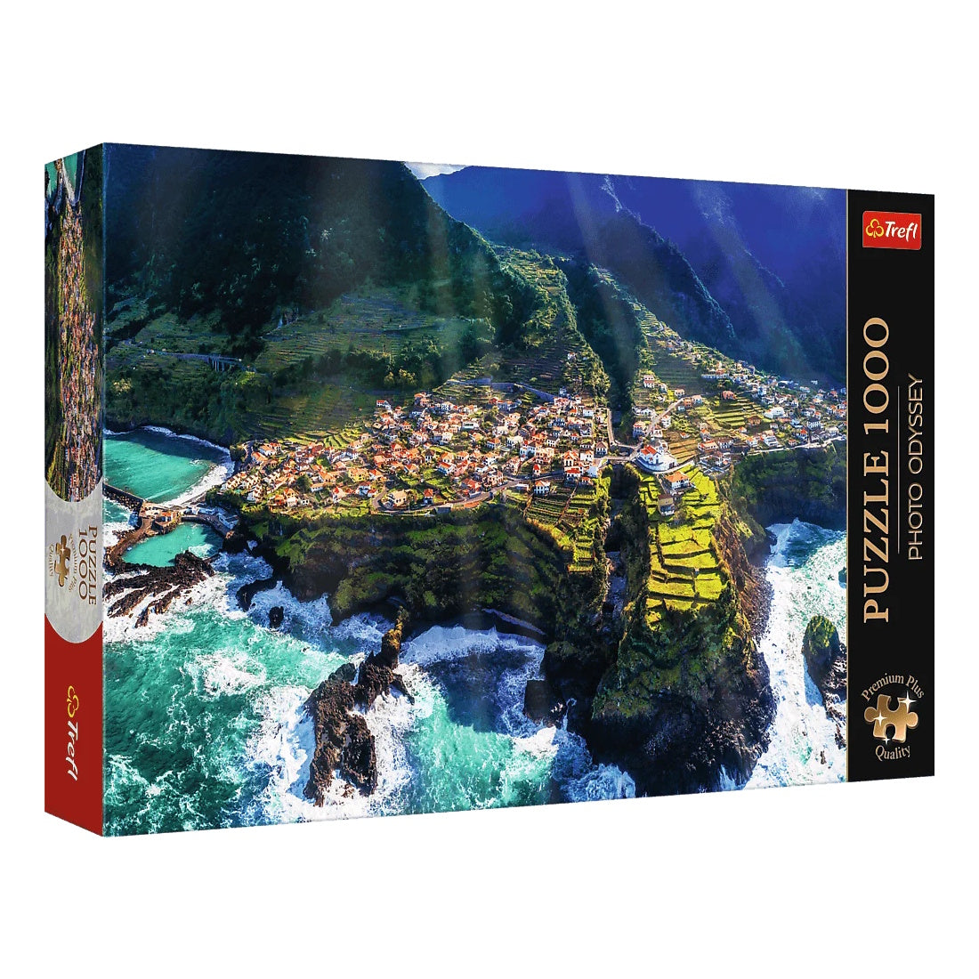 Trefl 1000 Piece Puzzle - Photo Odyssey: Madeira Island, Portugal