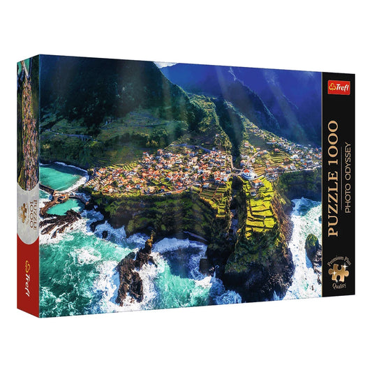 Trefl 1000 Piece Puzzle - Photo Odyssey: Madeira Island, Portugal
