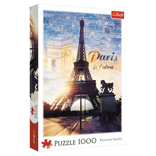 Trefl 1000 Piece Puzzle - Paris at Dawn