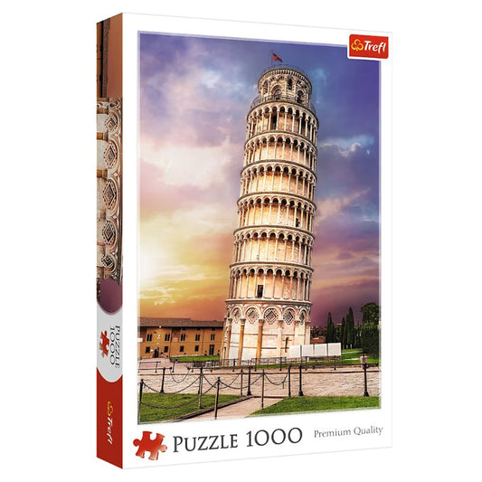 Trefl 1000 Piece Puzzle - Pisa Tower