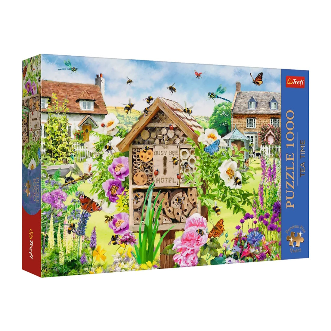 Trefl 1000 Piece Puzzle - Tea Time: A Home for Bees