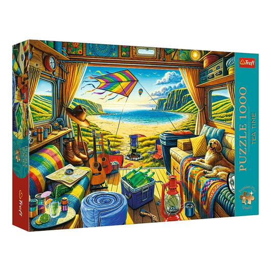 Trefl 1000 Piece Puzzle - Tea Time: Van Life