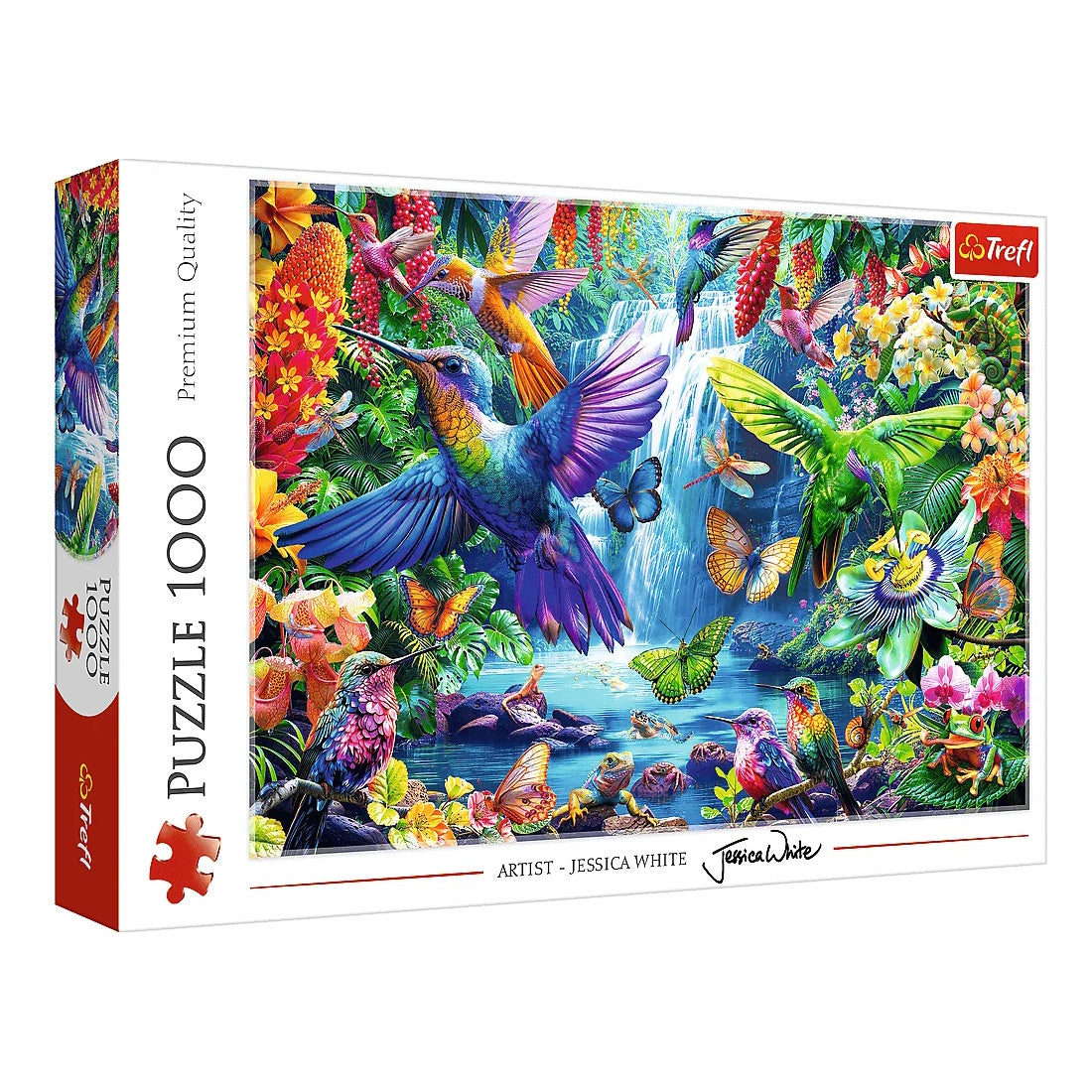 Trefl 1000 Piece Puzzle - Tropical Hummingbirds