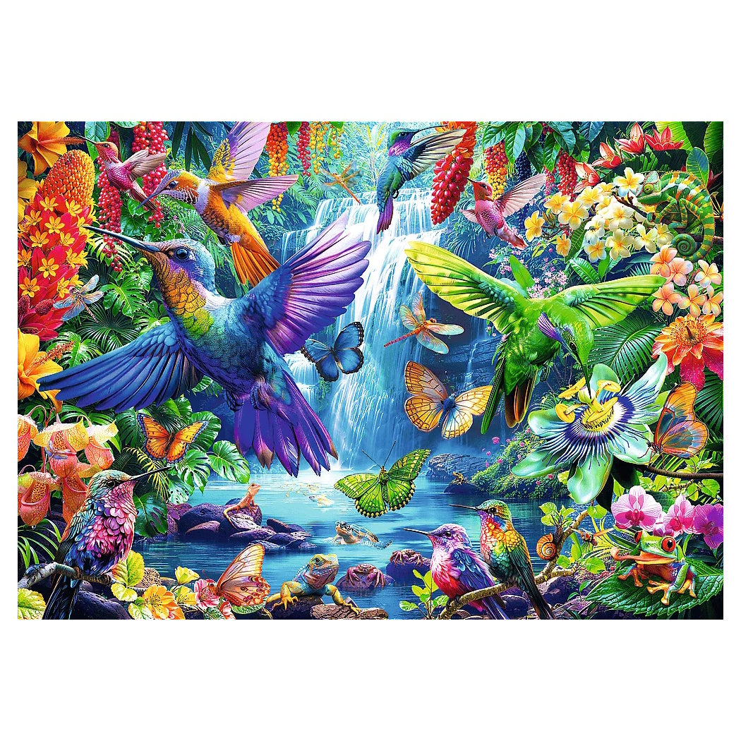 Trefl 1000 Piece Puzzle - Tropical Hummingbirds