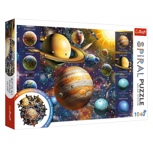 Trefl 1040 Piece Spiral Puzzle - Solar System