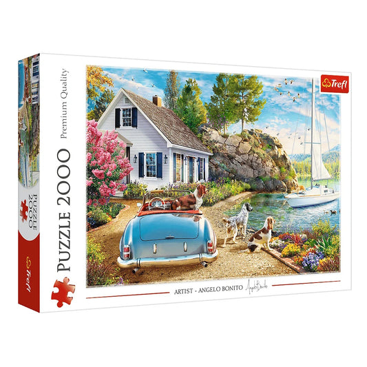 Trefl 2000 Piece Puzzle - Holiday Haven