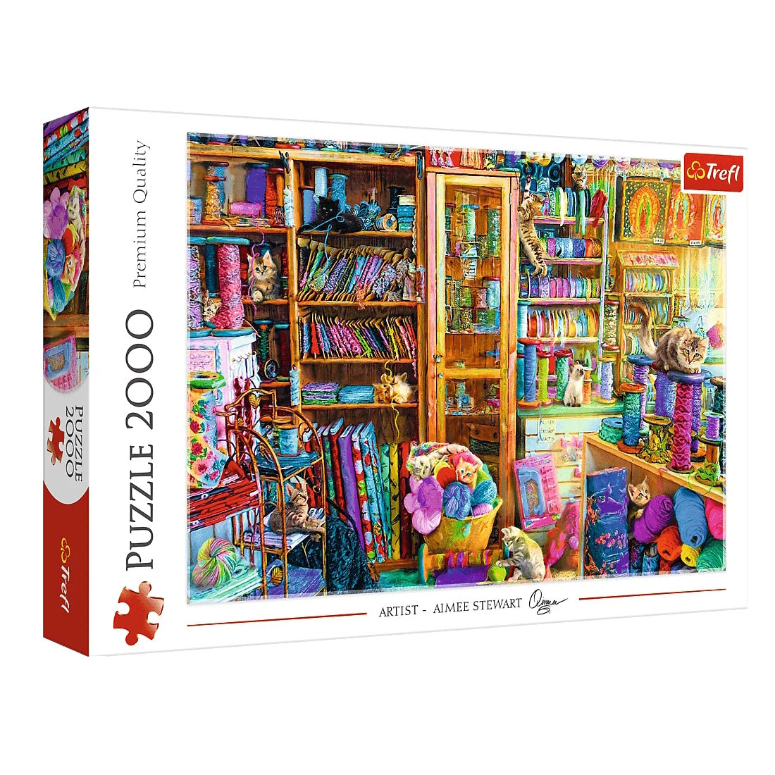 Trefl 2000 Piece Puzzle - Kitty Paradise