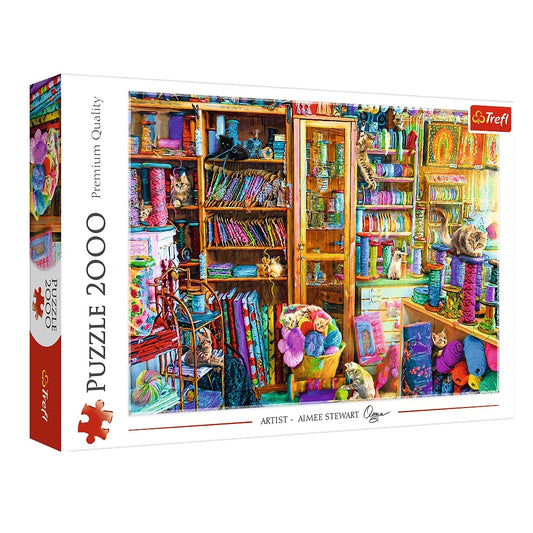 Trefl 2000 Piece Puzzle - Kitty Paradise