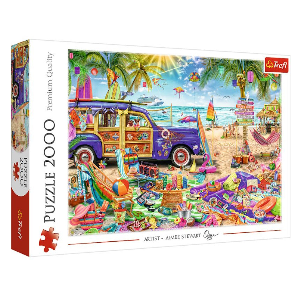 Trefl 2000 Piece Puzzle - Tropical Holidays