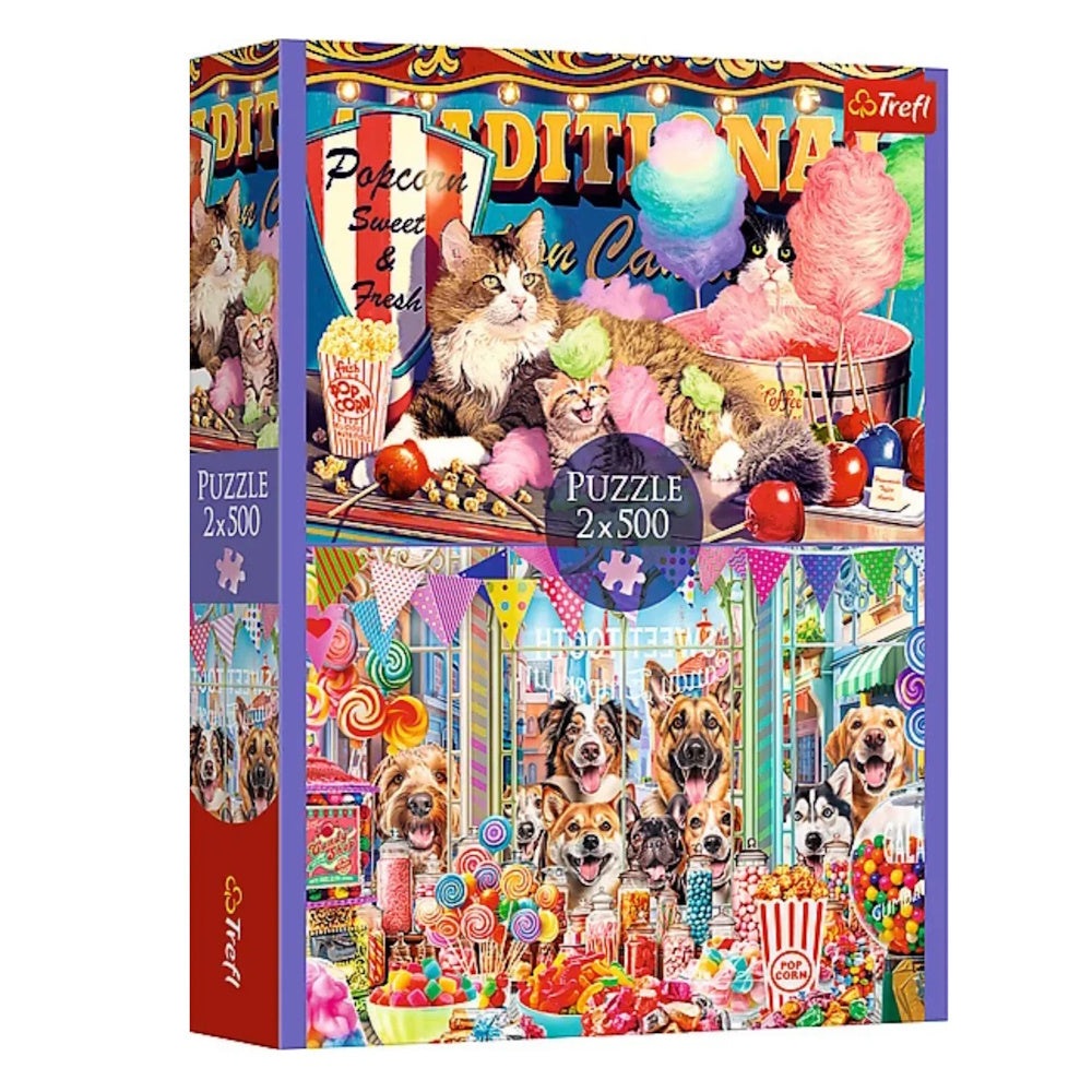 Trefl 2 x 500 Piece Puzzles - Fluffy Friends