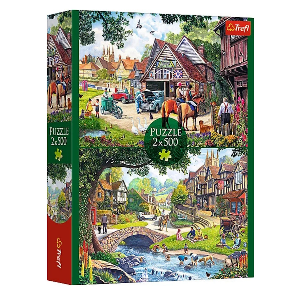 Trefl 2 x 500 Piece Puzzles - Idyllic Life