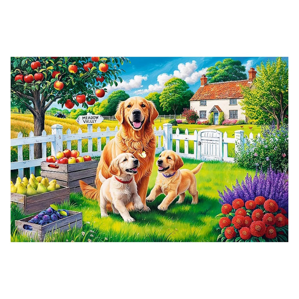 Trefl 300 EasyPiece Puzzle - Dogs in the Countryside
