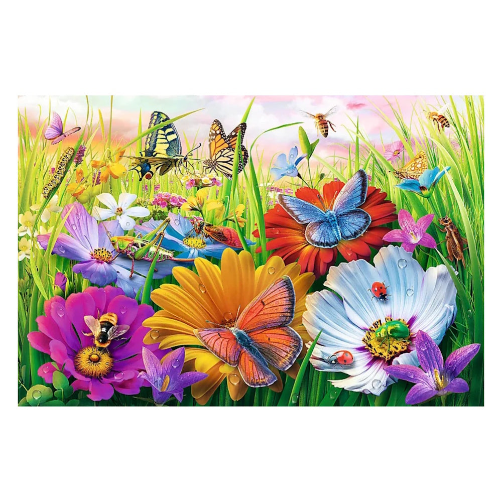 Trefl 300 EasyPiece Puzzle - Insects in the Meadow