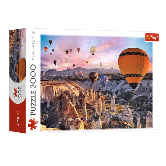 Trefl 3000 Piece Puzzle - Balloons Over Cappadocia