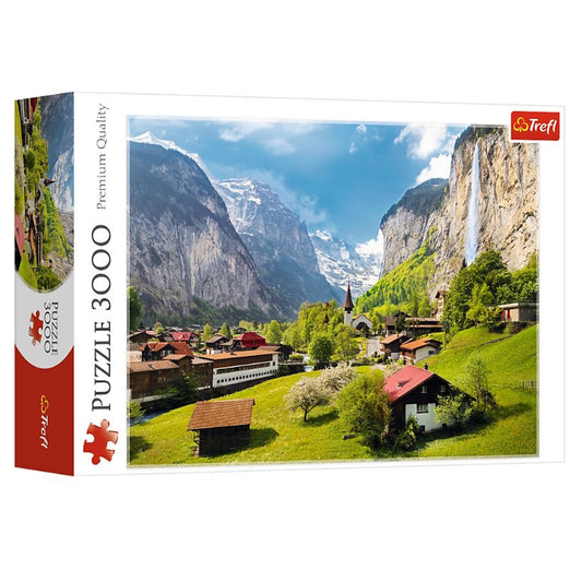 Trefl 3000 Piece Puzzle - Lauterbrunnen, Switzerland