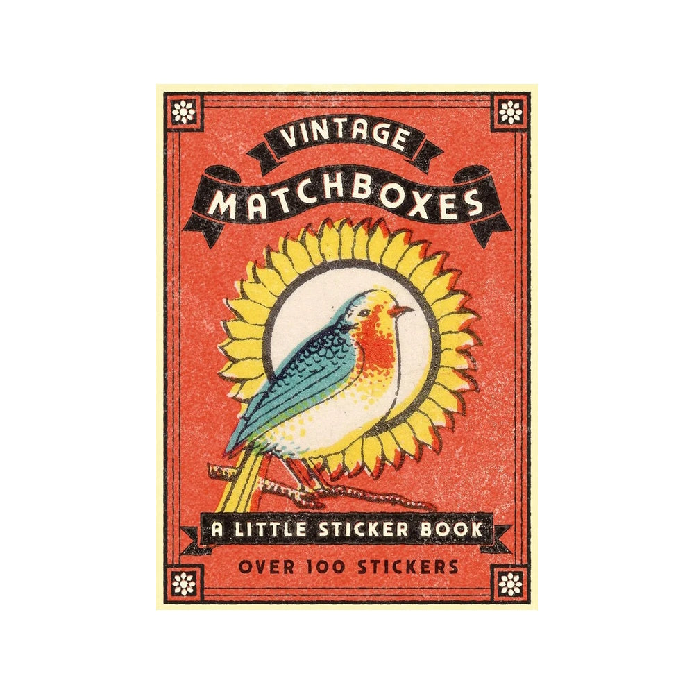 Vintage Matchboxes - A Little Sticker Book