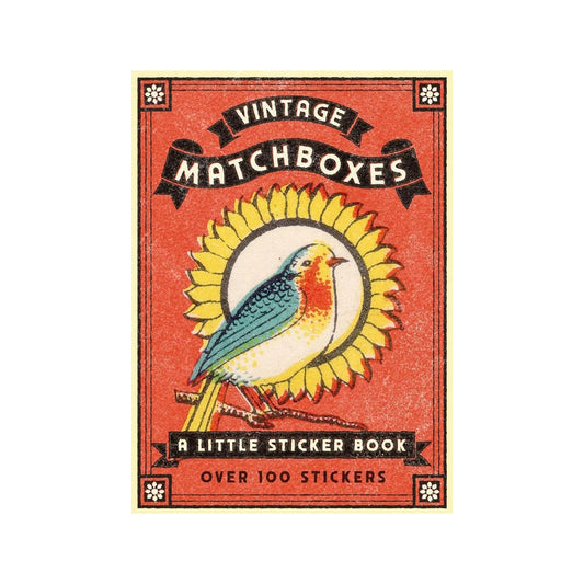 Vintage Matchboxes - A Little Sticker Book