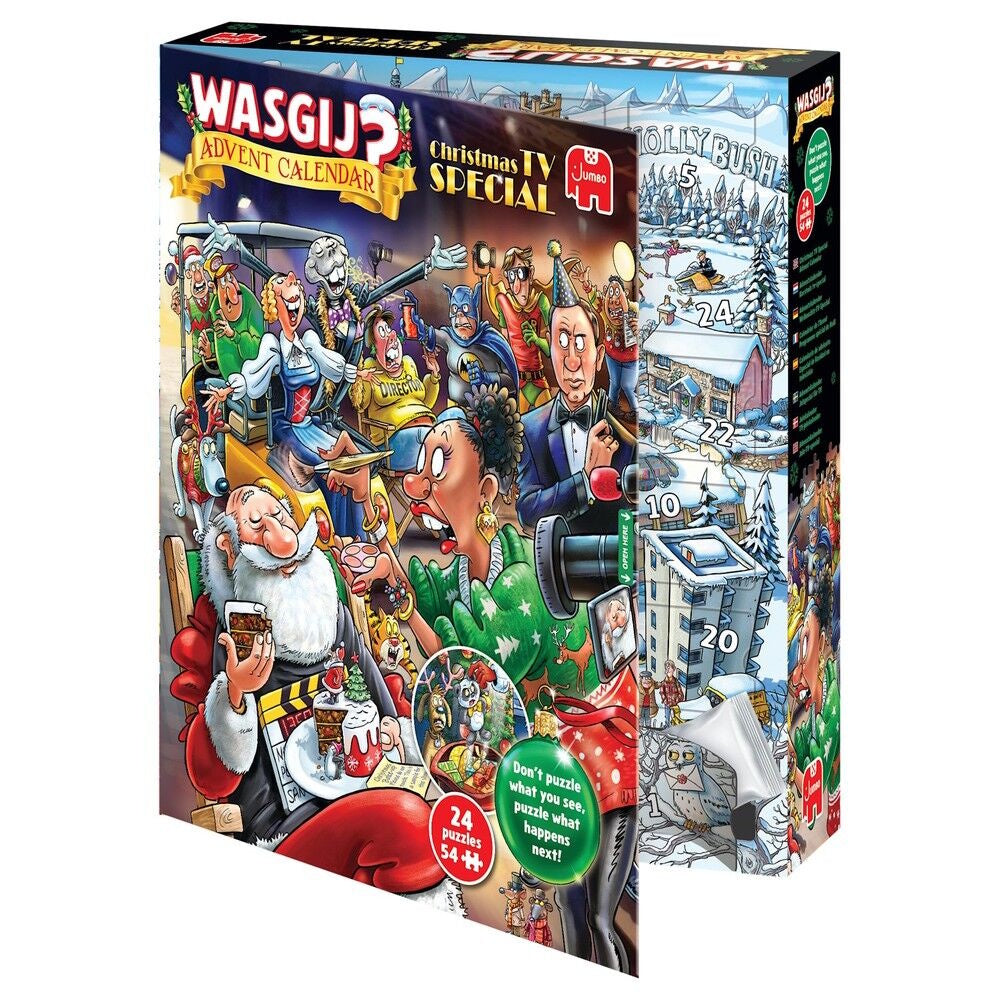 Wasgij? Christmas TV Special Advent Calendar 24 x 54 Piece Puzzles (Pre-Order)
