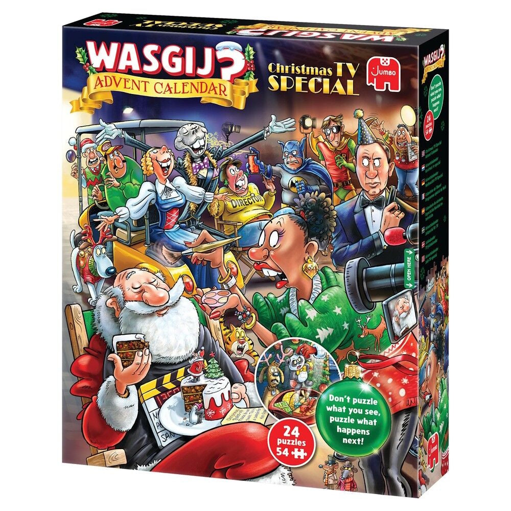 Wasgij? Christmas TV Special Advent Calendar 24 x 54 Piece Puzzles (Pre-Order)