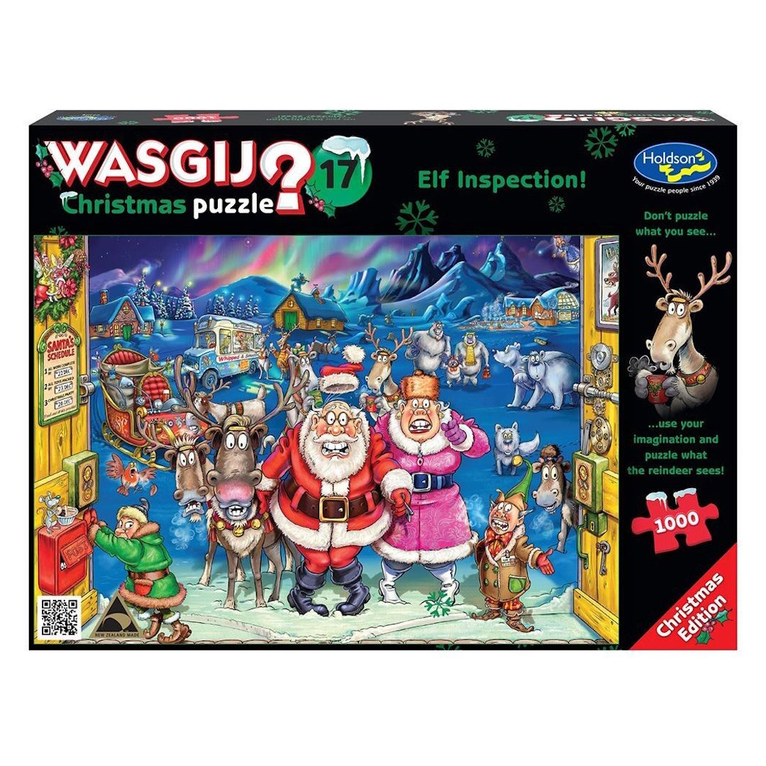 Wasgij? Christmas #17: Elf Inspection 1000 Piece Puzzle