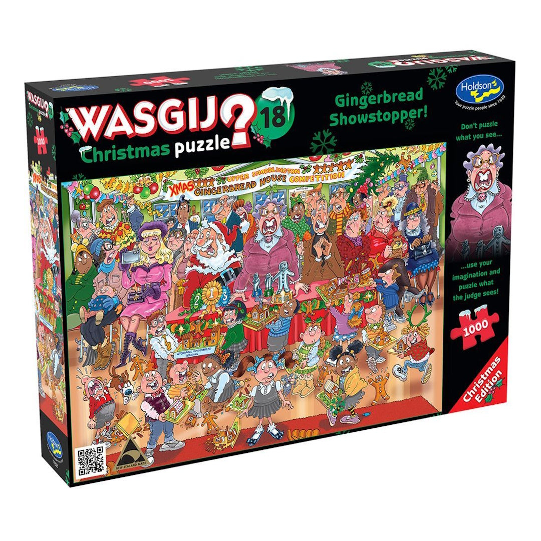 Wasgij? Christmas #18: Gingerbread Showstopper 1000 Piece Puzzle