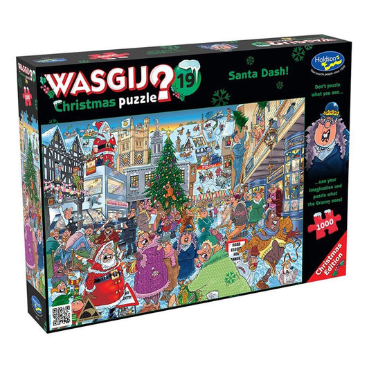 Wasgij? Christmas #19: Santa Dash! 1000 Piece Puzzle