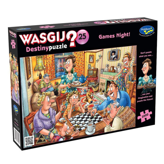 Wasgij? Destiny #25: Games Night 1000 Piece Puzzle