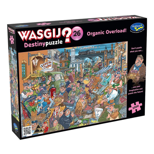 Wasgij? Destiny #26: Organic Overload! 1000 Piece Puzzle