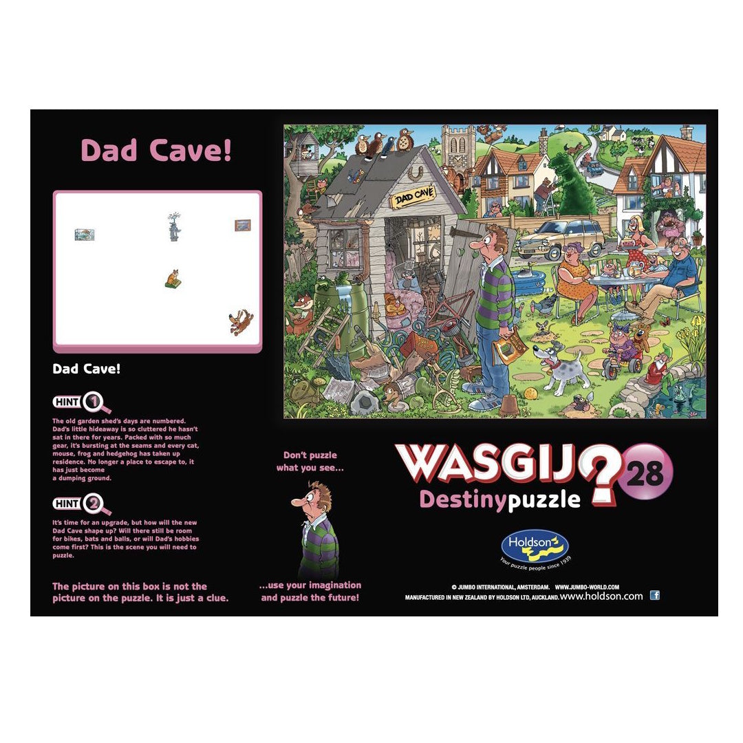 Wasgij? Destiny #28: Dad Cave 1000 Piece Puzzle