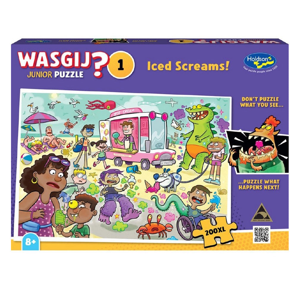 Wasgij? Junior #1: Iced Screams! 200 Piece Puzzle
