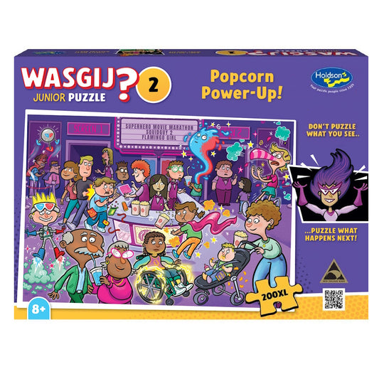 Wasgij? Junior #2: Popcorn Power-Up! 200 Piece Puzzle