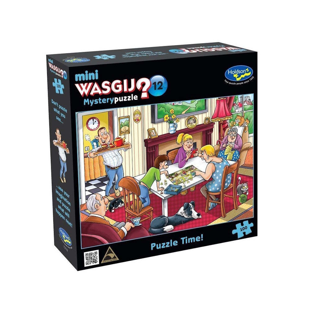Wasgij? Mini Mystery #12: Puzzle Time! 100 Piece Puzzle