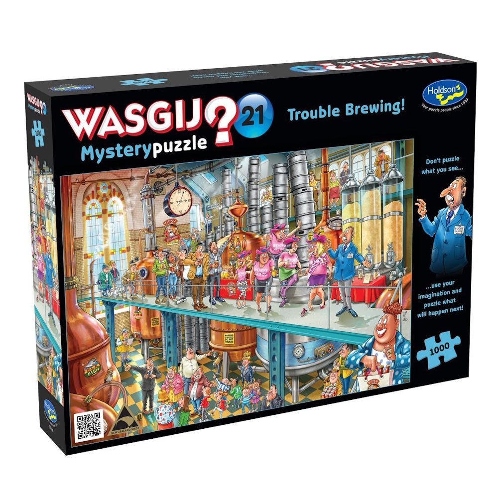 Wasgij? Mystery #21: Trouble Brewing 1000 Piece Puzzle