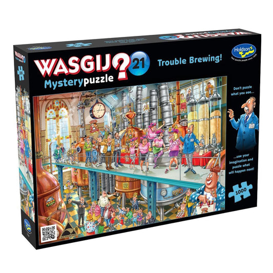 Wasgij? Mystery #21: Trouble Brewing 1000 Piece Puzzle