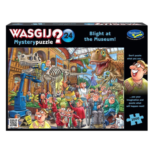Wasgij? Mystery #24: Blight at the Museum 1000 Piece Puzzle
