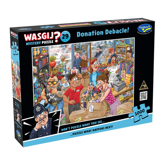 Wasgij? Mystery #29: Donation Debacle 1000 Piece Puzzle