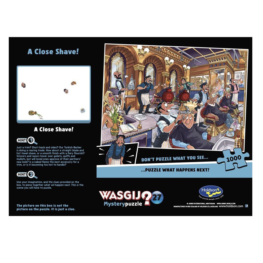 Wasgij? Mystery #27: A Close Shave 1000 Piece Puzzle