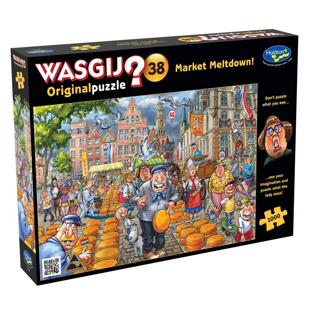 Wasgij? Original #38: Market Meltdown 1000 Piece Puzzle