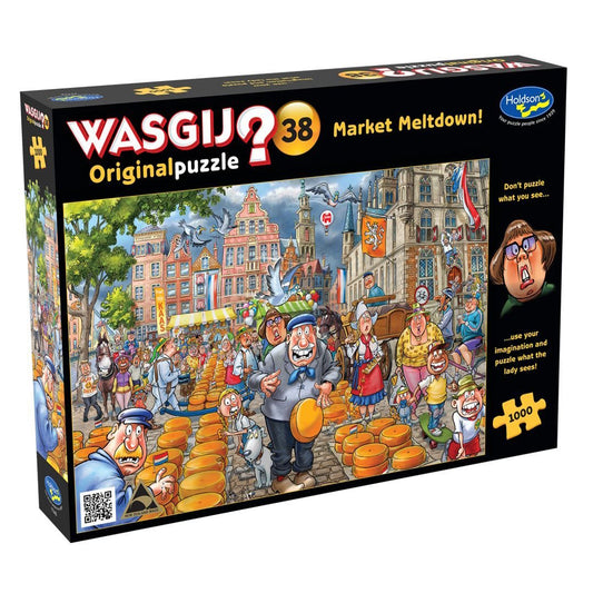 Wasgij? Original #38: Market Meltdown 1000 Piece Puzzle