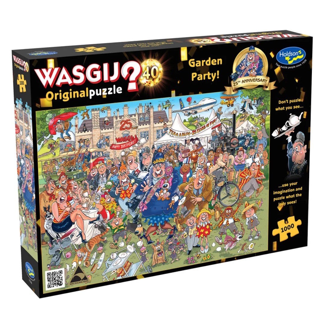 Wasgij? Original #40: Garden Party 1000 Piece Puzzle