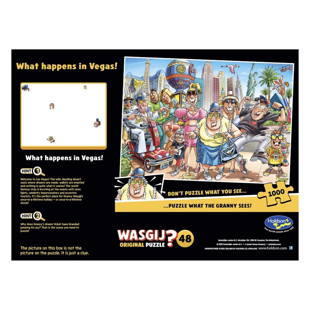 Wasgij? Original #48: What Happens in Vegas! 1000 Piece Puzzle