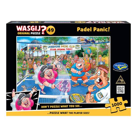 Wasgij? Original #49: Padel Panic 1000 Piece Puzzle